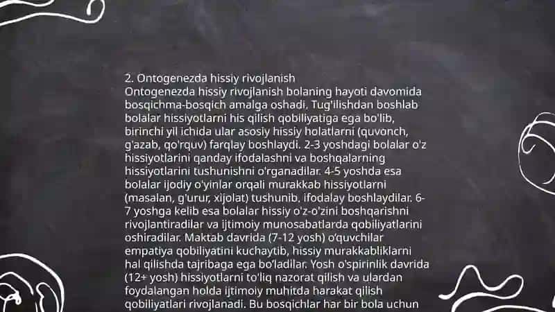 Psixikaning ontogenezda rivojlanishi 4