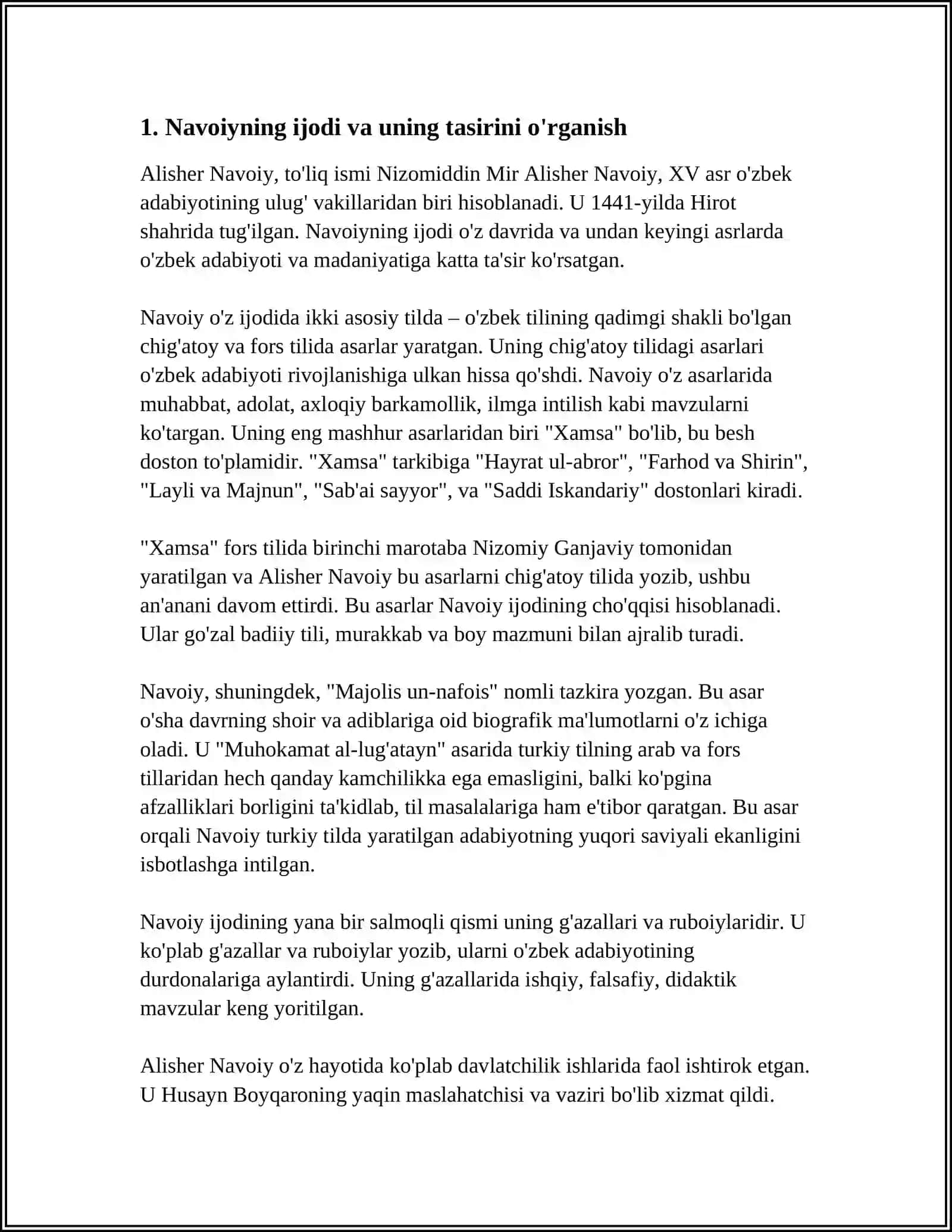 MUHAMMAD ALIXON IJODIDA NAVOIY VA FUZULIY ANANALARI 4