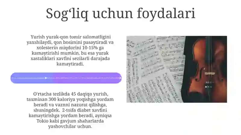 Yurish va musiqa tinglashning afzalliklari 4