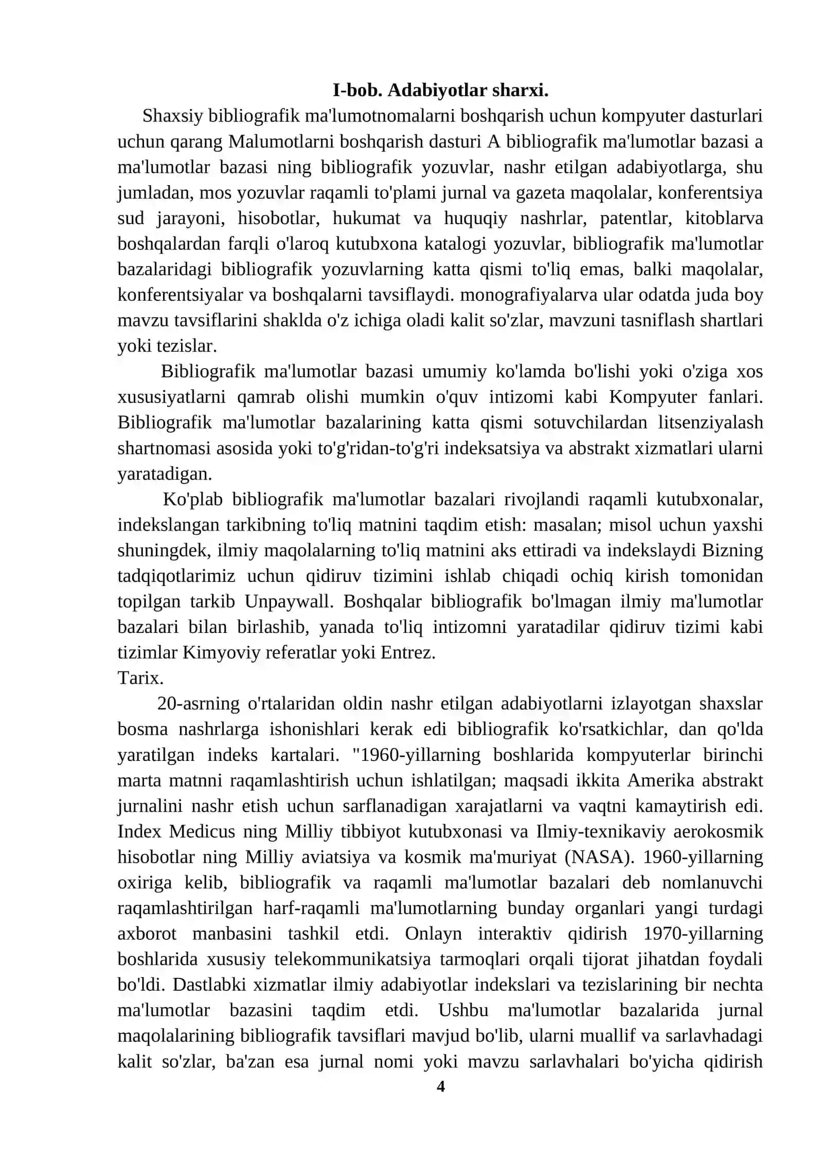 Bibliografik ma`lumotlar bazalari 4