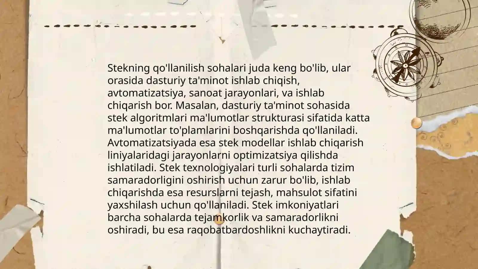 Stack ma'lumotlar tuzilmasi va uning metodlari bilan ishlash 4