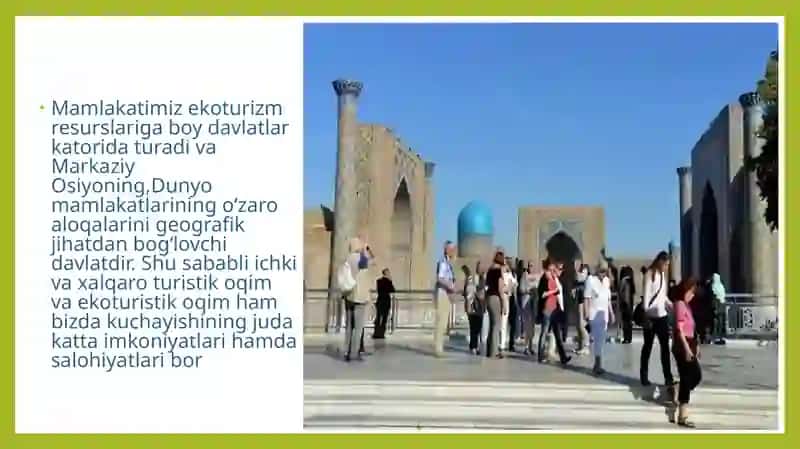 DUNYODA MILLIY PARKLARNINGXALQARO MODELLARI 4