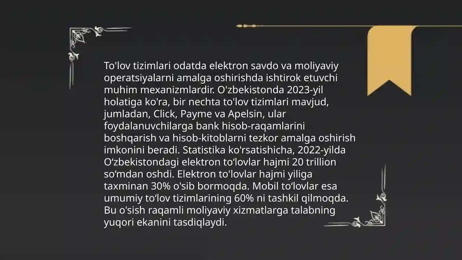 Bank xizmatlarining asosiy turlari 4