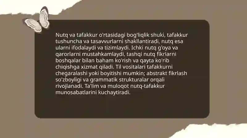 Nutq va Tafakkur 4
