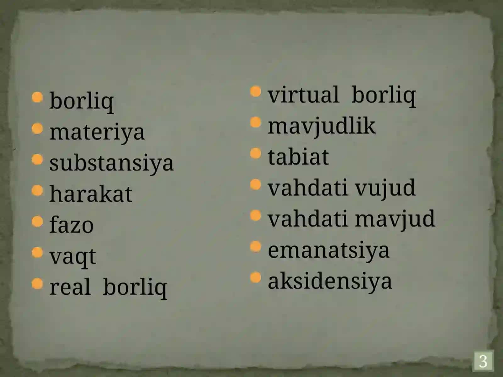 FALSAFADA BORLIQ MASALASI VA UNING TAHLILI 4