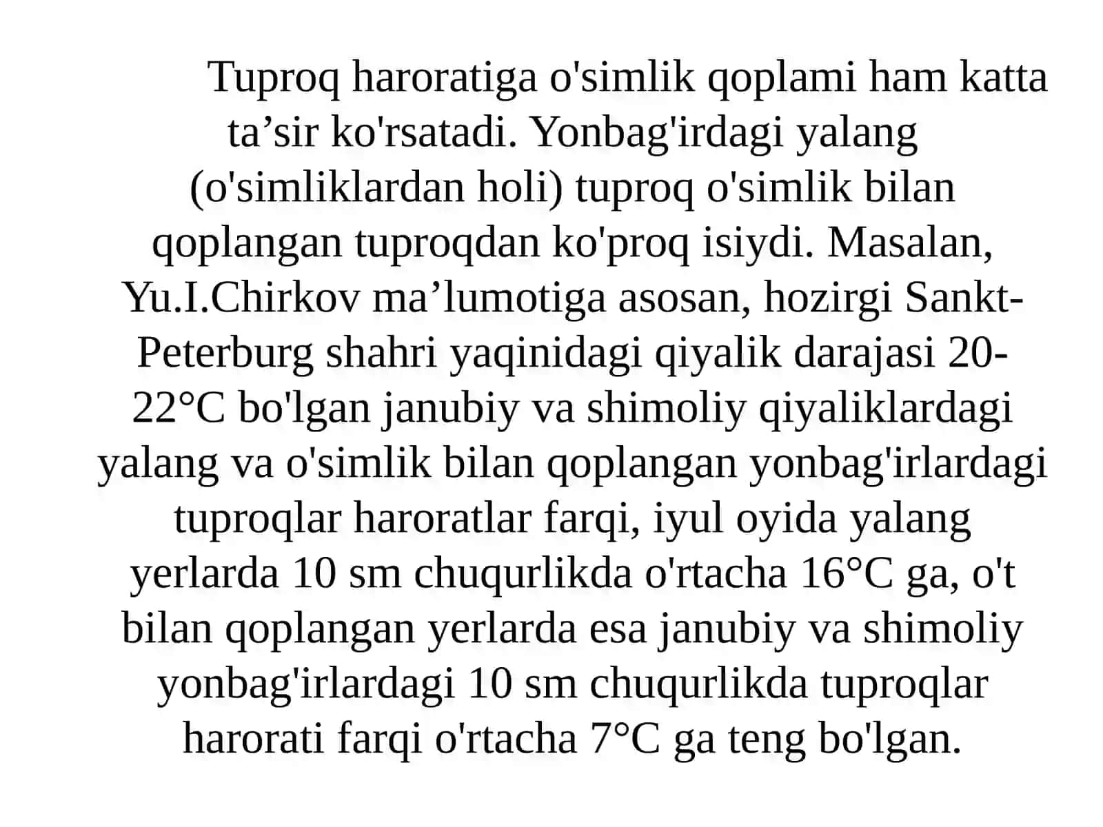 Tuproq harorati va uni boshqarish 4