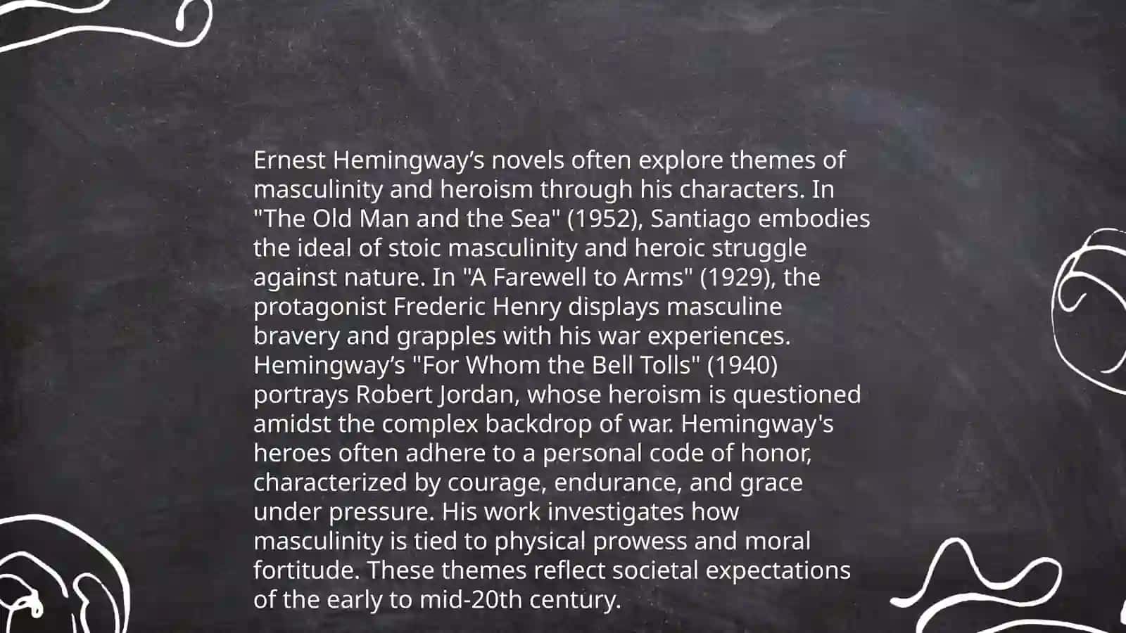 The reflection of heroism in the novels of E.Hemingway 4