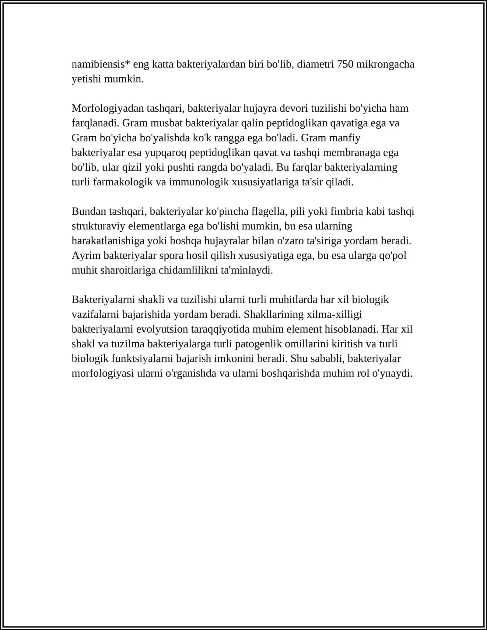 BACTERIYALAR MORFOLOGIYASI 4