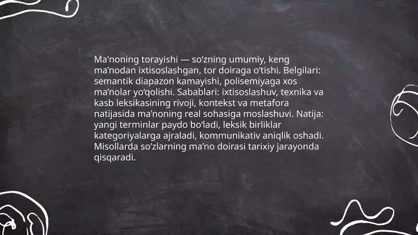 Ma'no ko'chish turlari 4