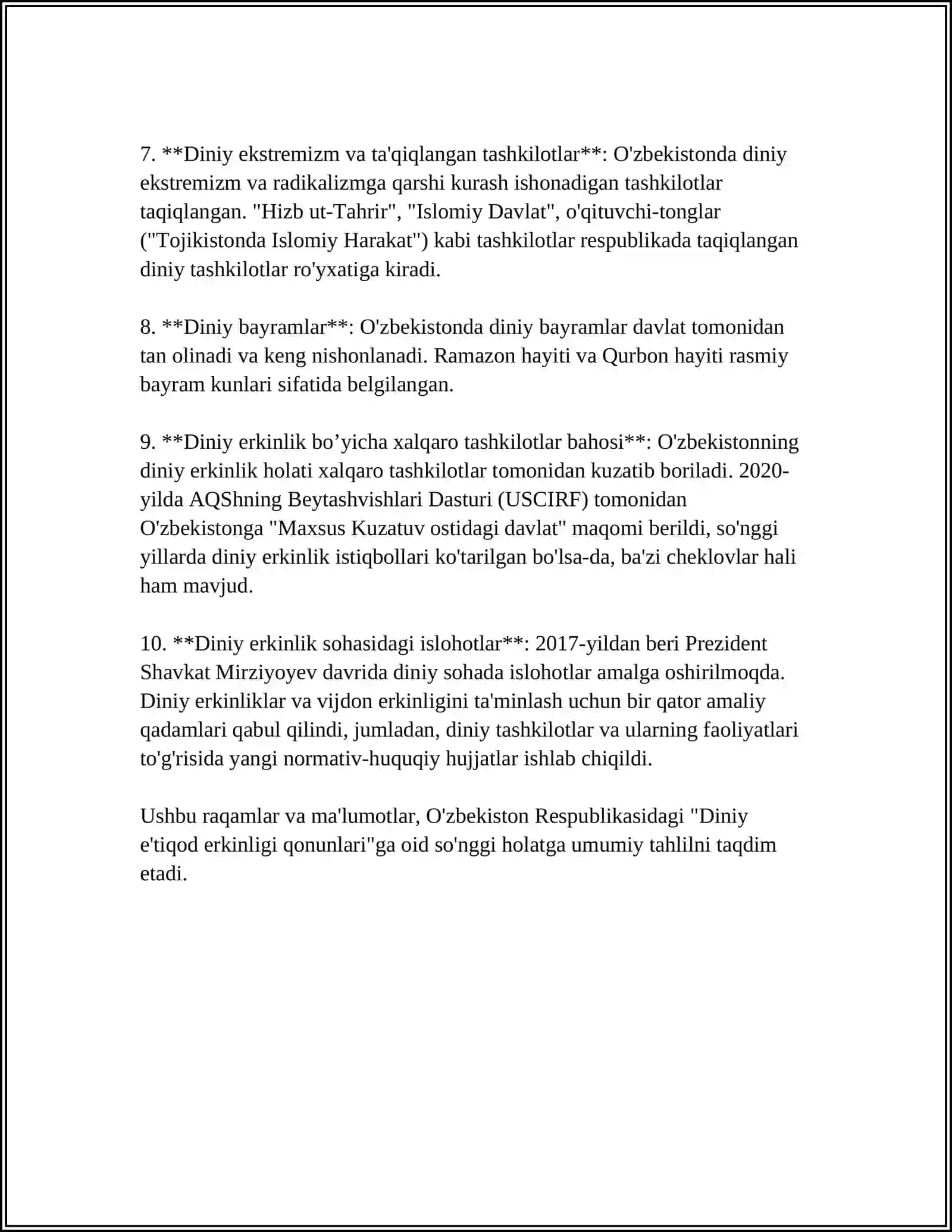 VIJDON VA E'TIQOD ERKINLIGI 4