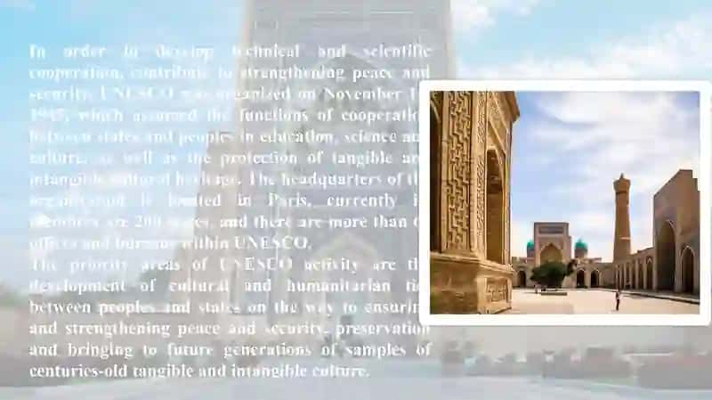 Uzbekistan and UNESCO 4