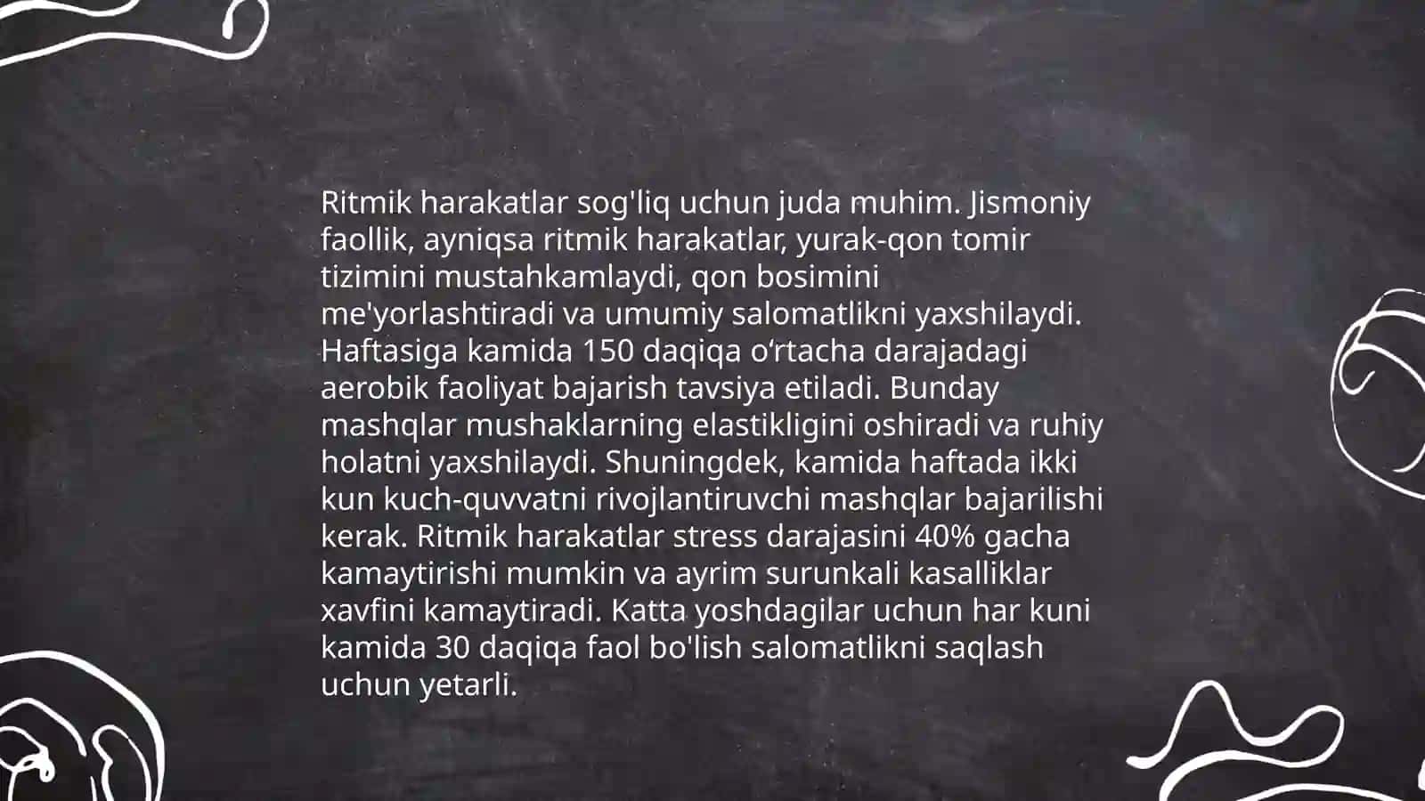 Ritmik harakatlar 4
