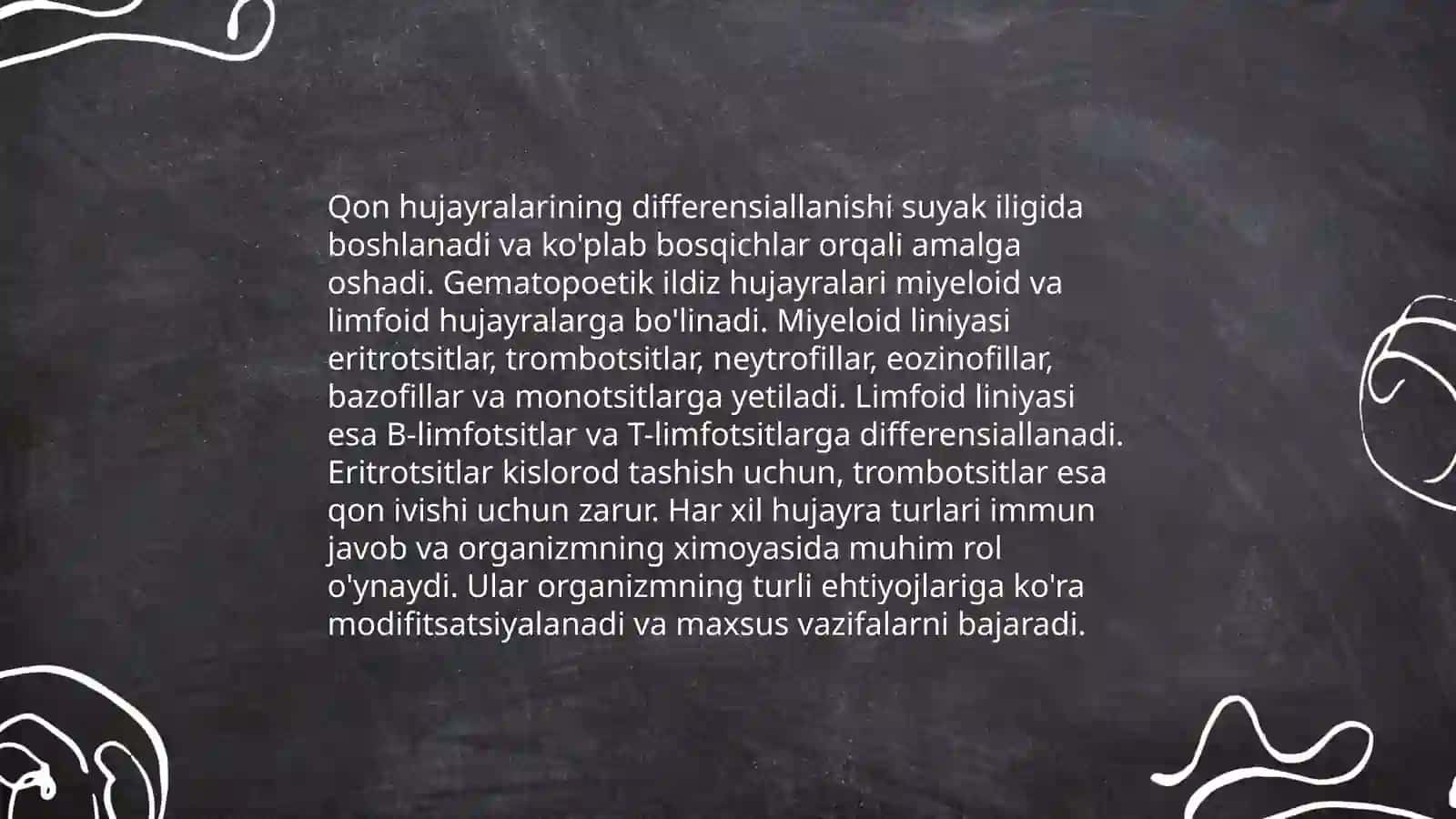 Gemositopoez jarayonlarining boshqariluvi 4