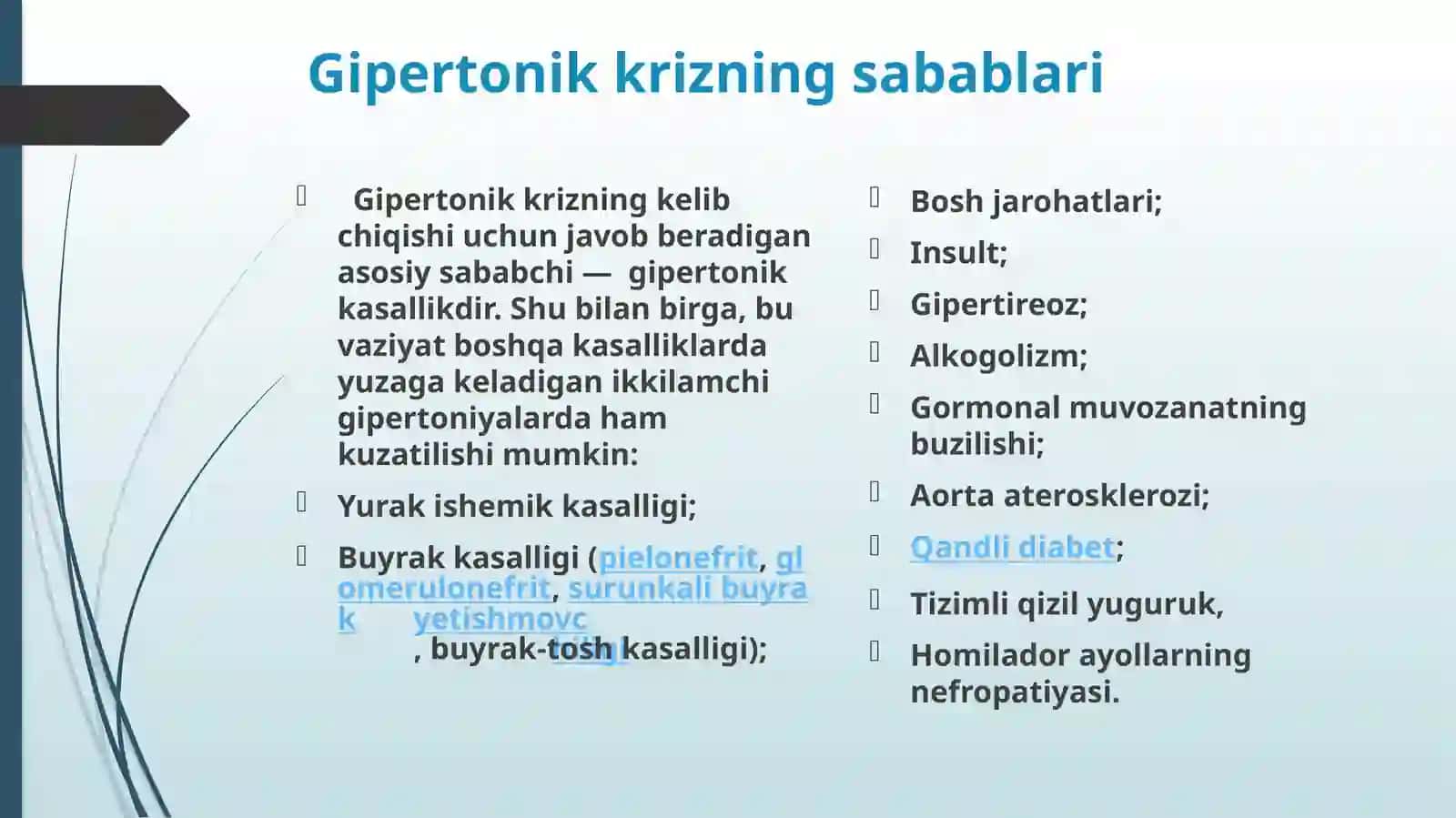 GIPERTONIK KRIZNI DAVOLASH 4