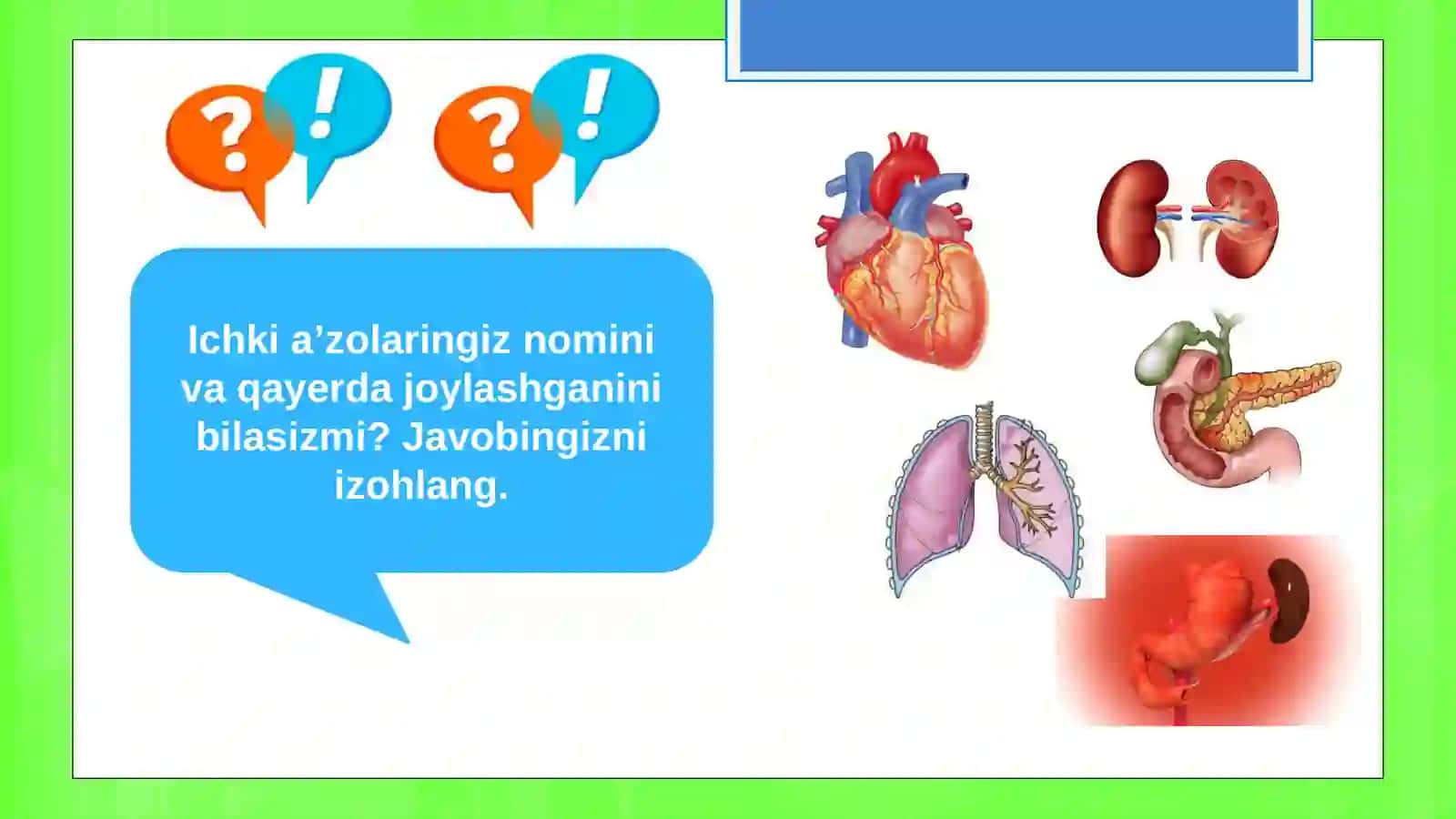 Jigar — eng mehnatkash aʼzo. Matn tinglash. Topshiriqlar. Bogʻlovchi. 6-sinf Ona-tili dars ishlanma 4