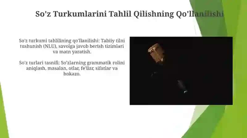 Soʻz turkumlari tasnifi 4