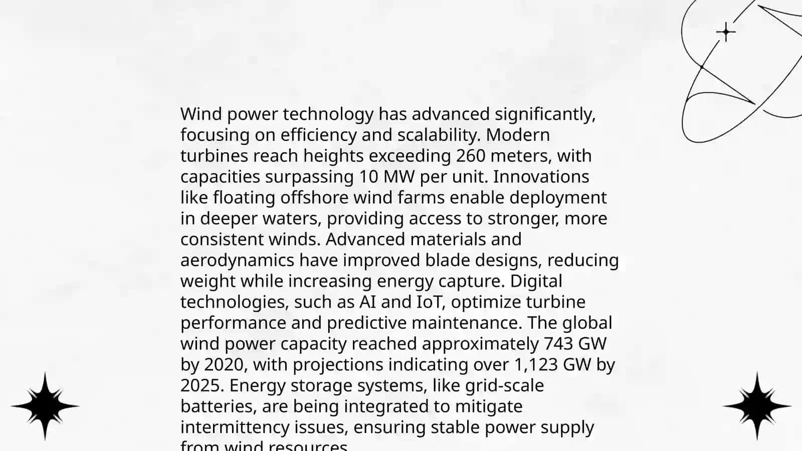 Renewable energy sources and the future of power 4