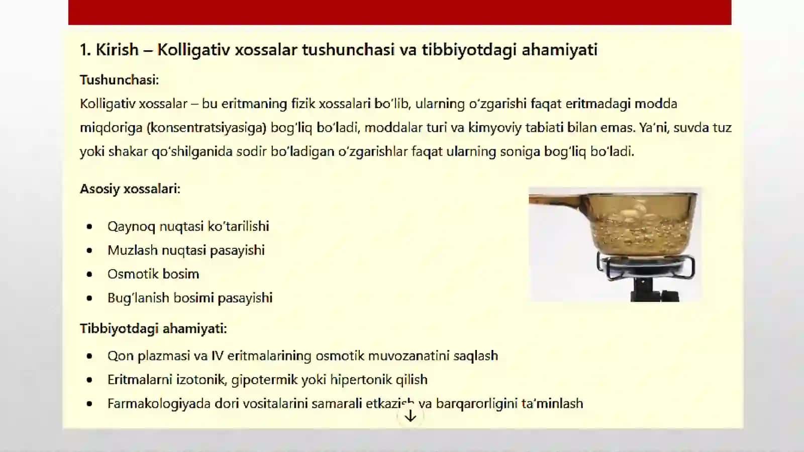 Kolligativ xossalar 4