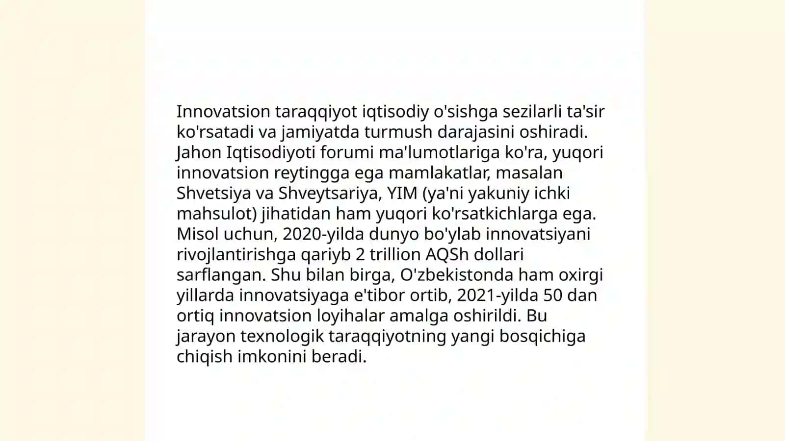 Iqtisodiy taraqqiyot 4