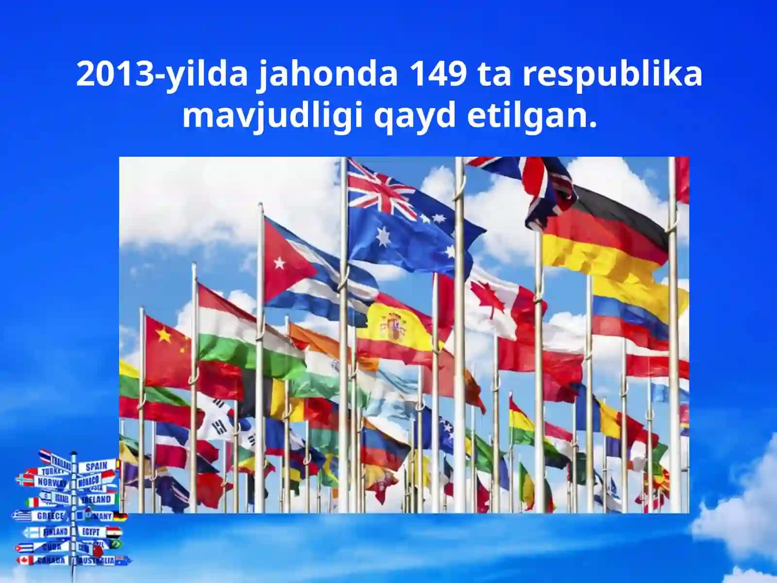 Jahon mamlakatlarining davlat tuzumlari va boshqaruv shakllari 4