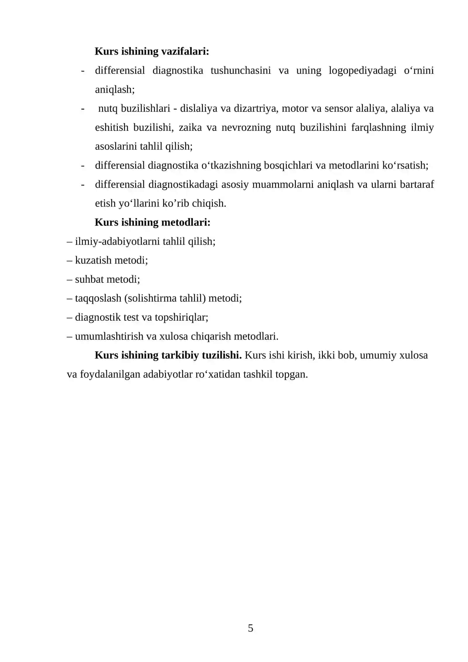 Nutq buzilishlarida differensial diagnostikaning nazariy va amaliy asoslari 4