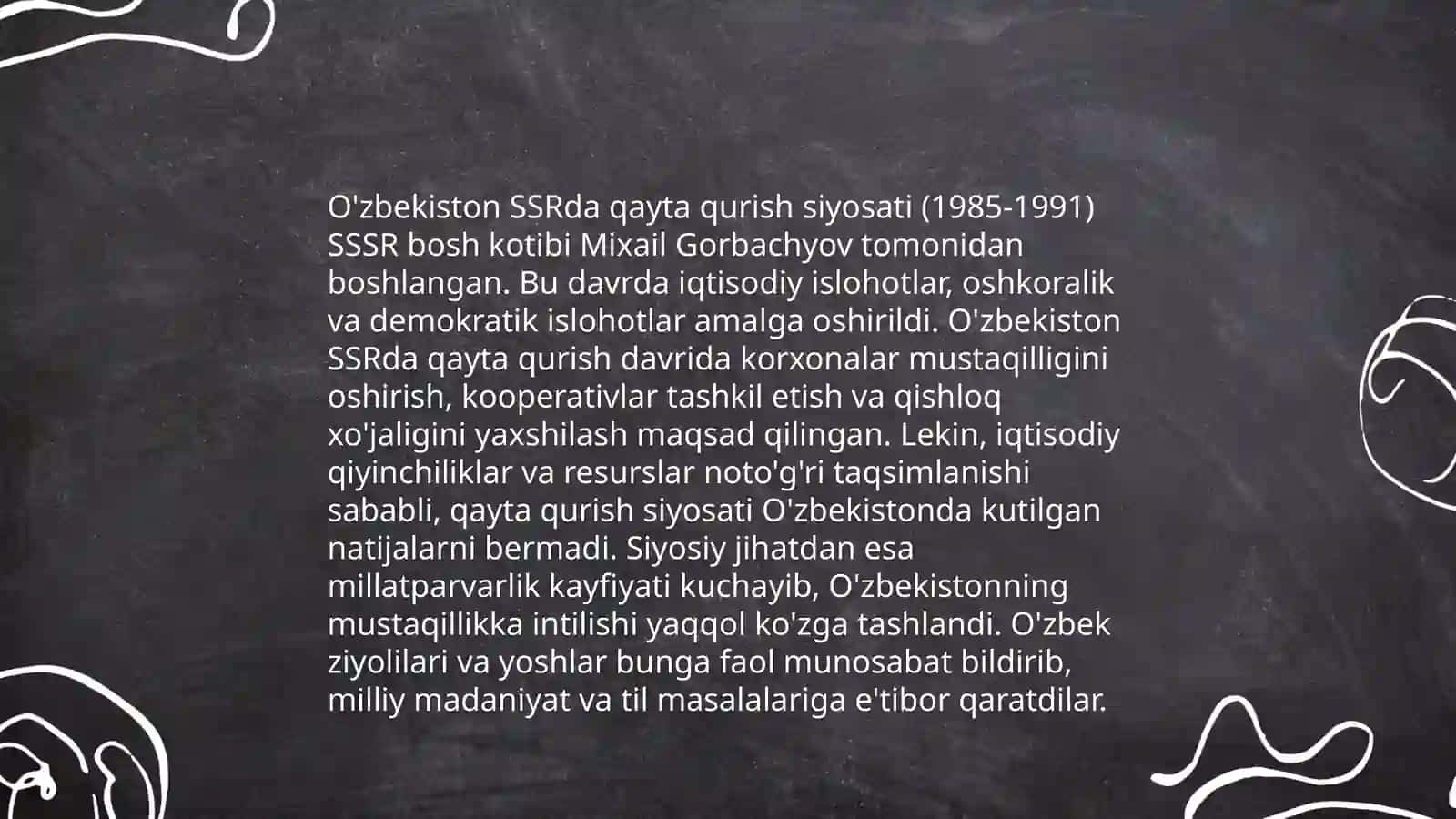 Qayta qurish davri 4
