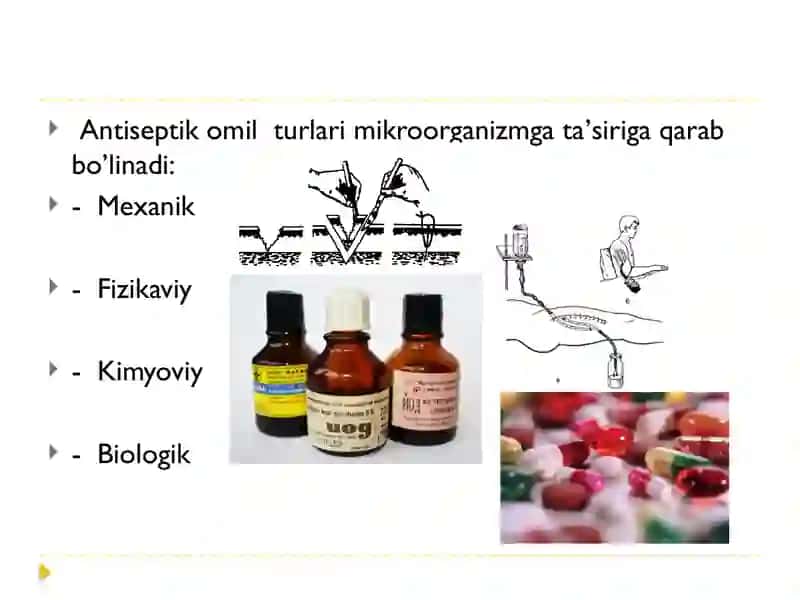 Zamonaviy fizikantiseptika usullari 4