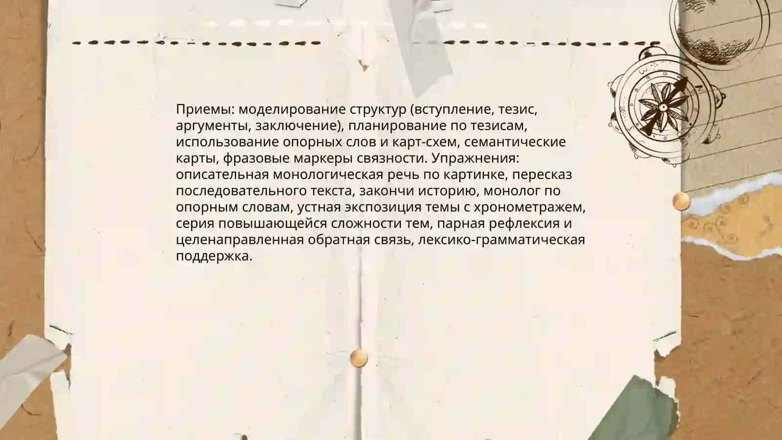 Методика развития устной речи учащихся 4
