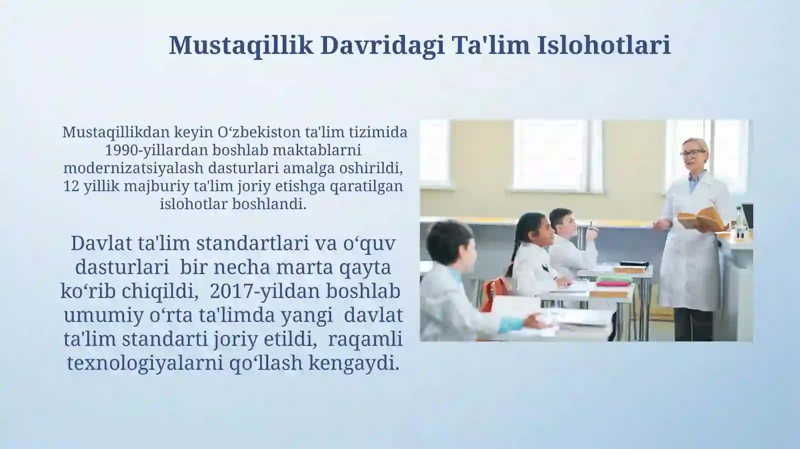 Oliy Ta'lim Muassasalarini Modernizatsiya Qilish 4