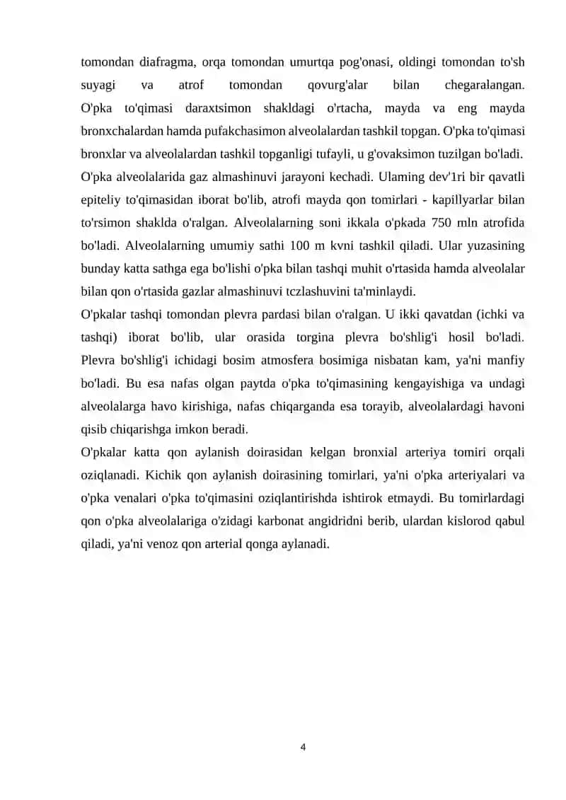 Nafas olish a`zolarining anatomo-fiziologik xususiyatlari 4