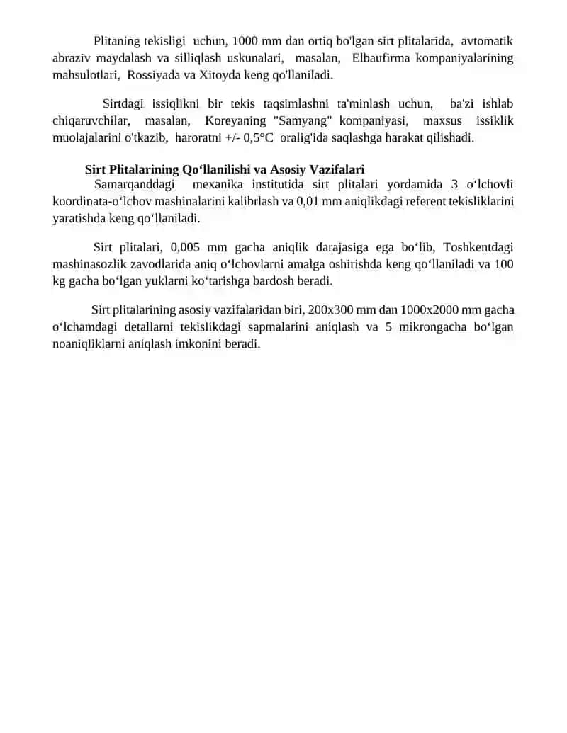 Sirt Plitalarining Aniqligi va Xatolar Manbalari 4