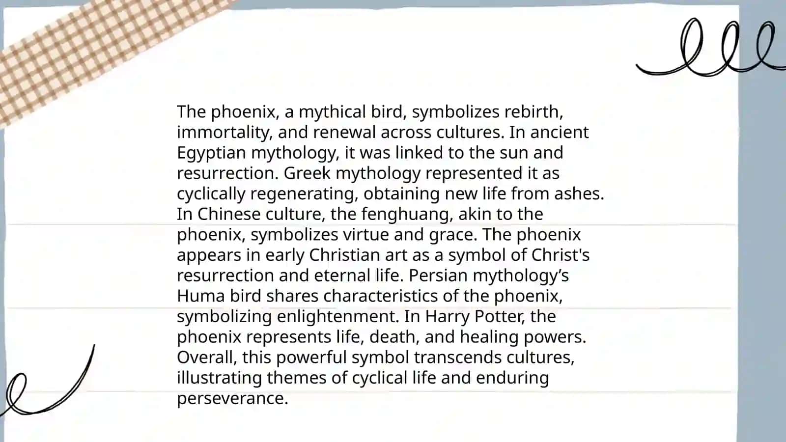 Mythical Phoenix bird 4