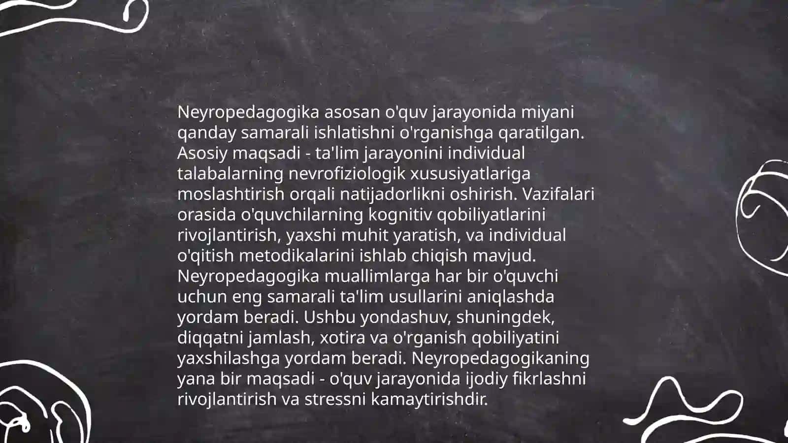 Neyropedagogika, pedagogikaning yangi mustaqil sohasi sisifatida 4