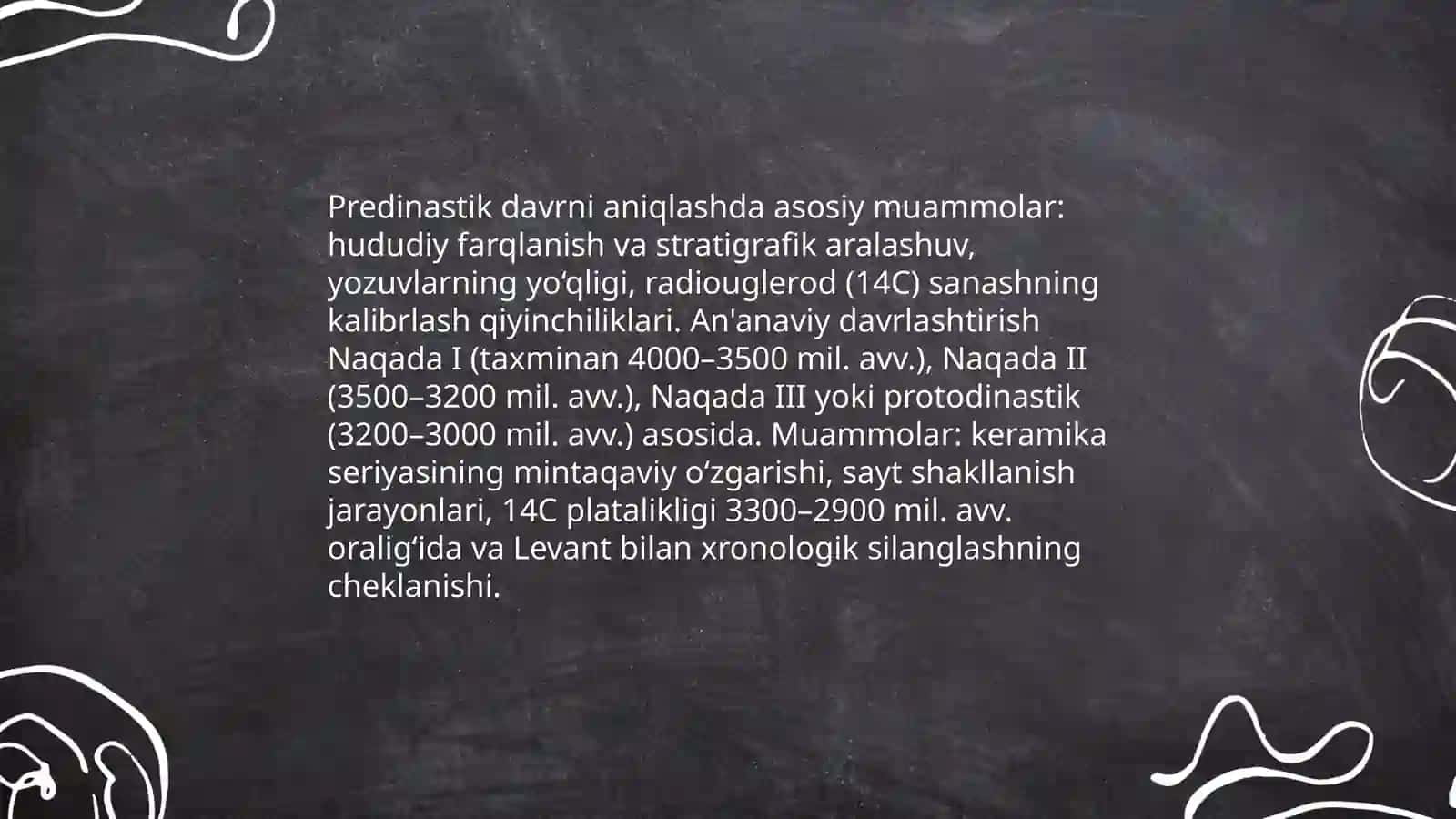Misr tarixini davrlashtirish masalasi 4
