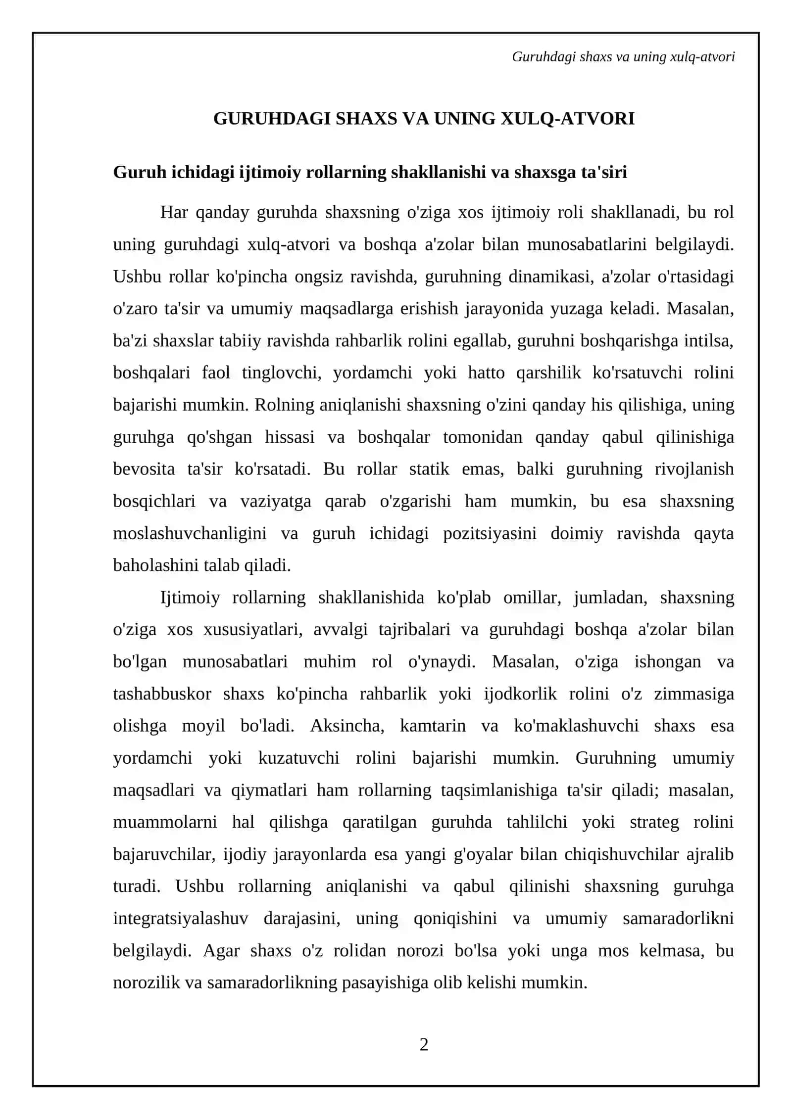 Guruhlar psixologiyasi 4