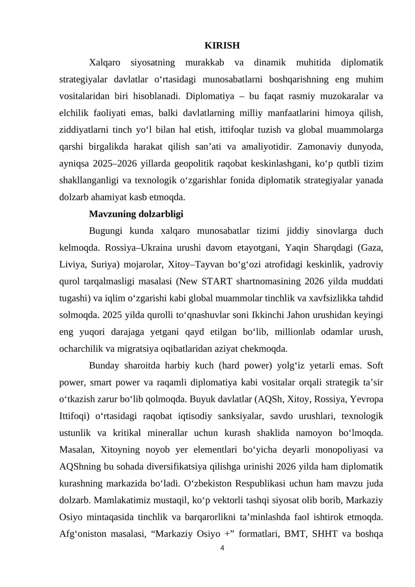 Xalqaro siyosatda diplomatik strategiyalar 4