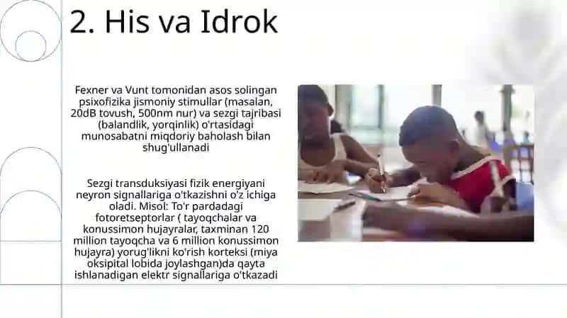 Sezgi psixofizikasi 4