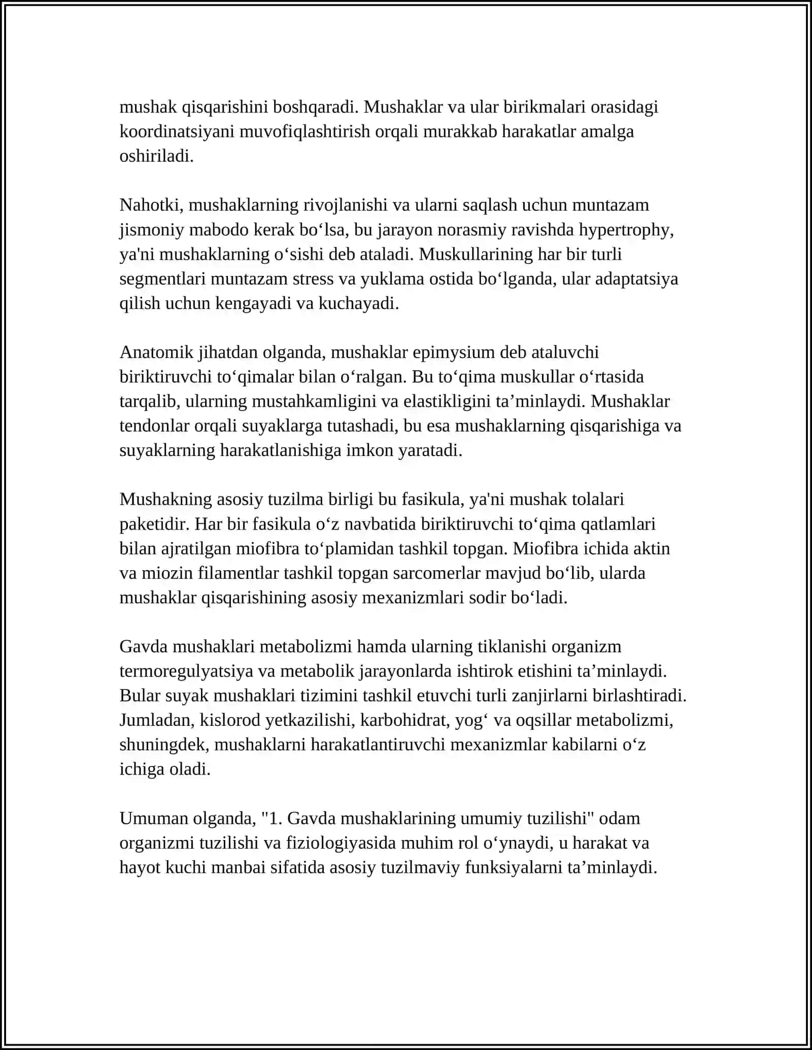 Gavda mushaklari 4