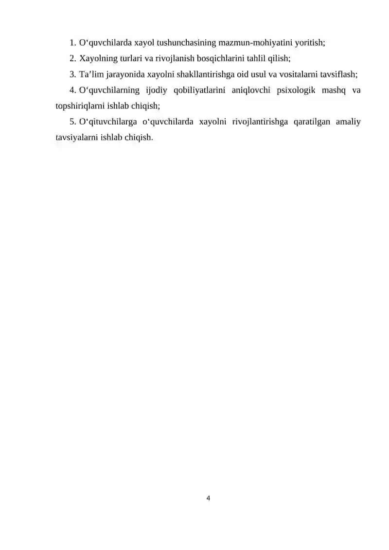 O‘quvchilarda xayolning rivojlanishi 4