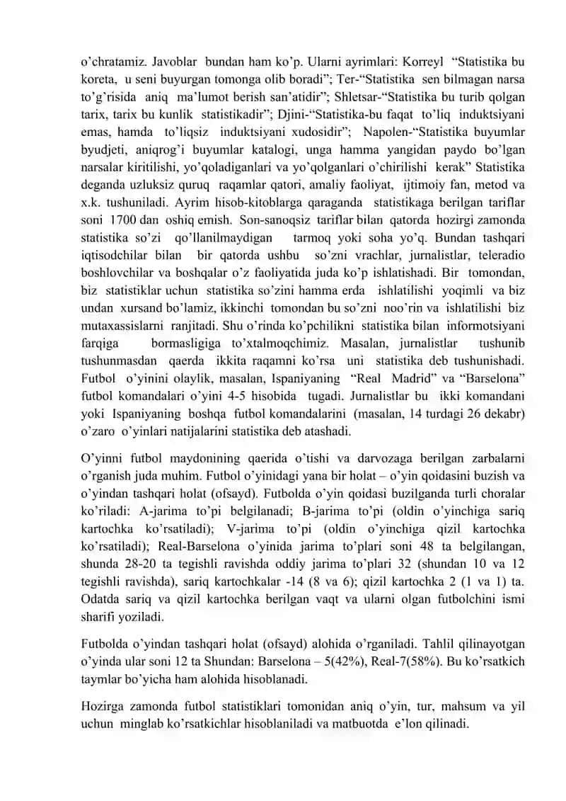 Statistika fanining predmeti va uslubi 4