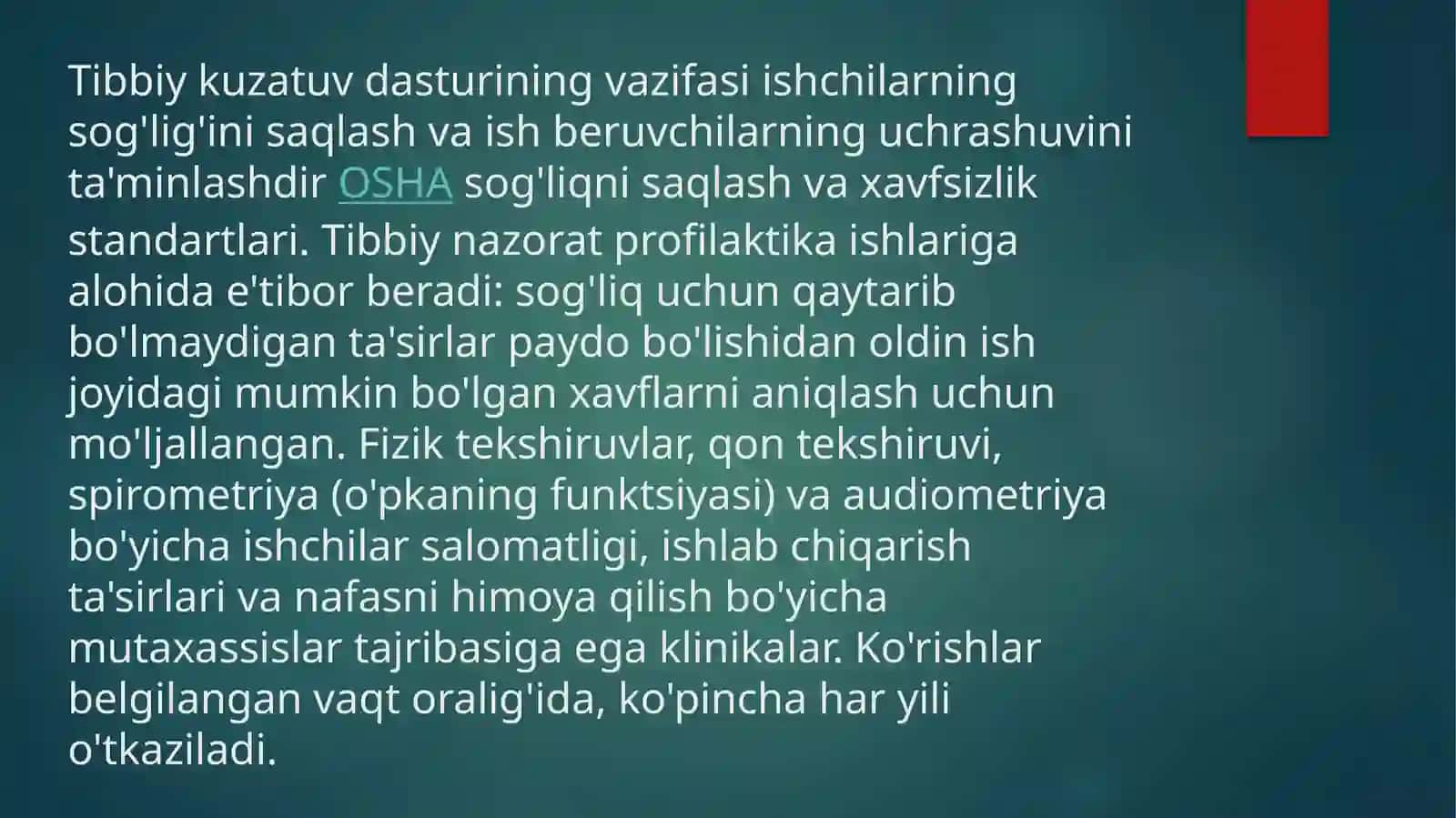 Ishjoydasog’likvaxavfsizliknita’minlash.Ishberuvchiningmajburiyatlari 4
