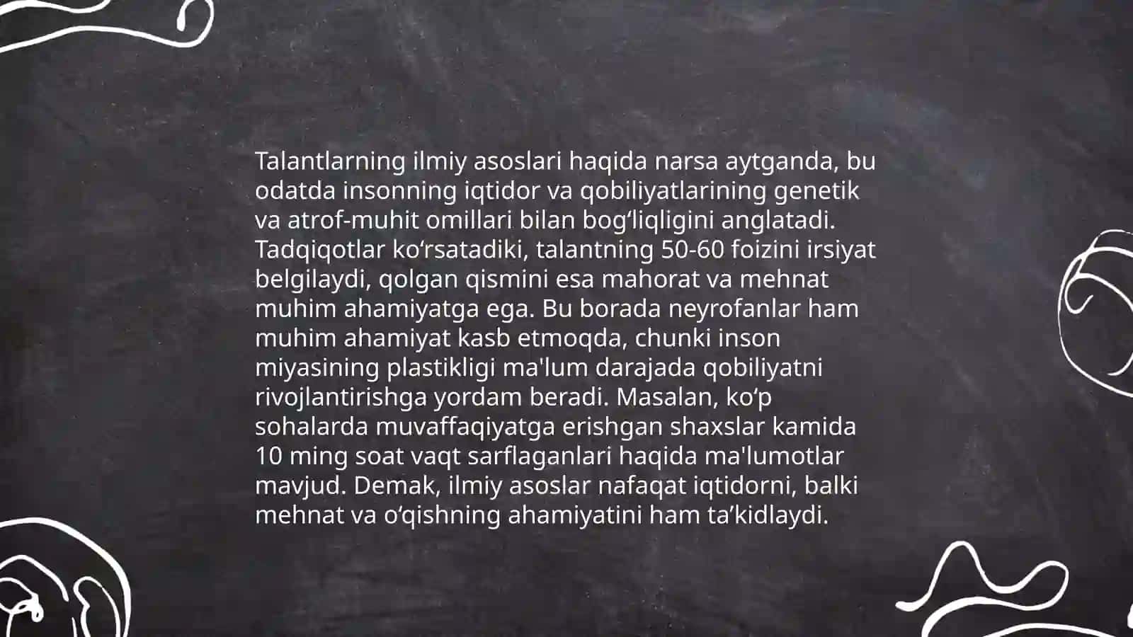 Talantning paydo bo‘lishi va tuzilishi 4