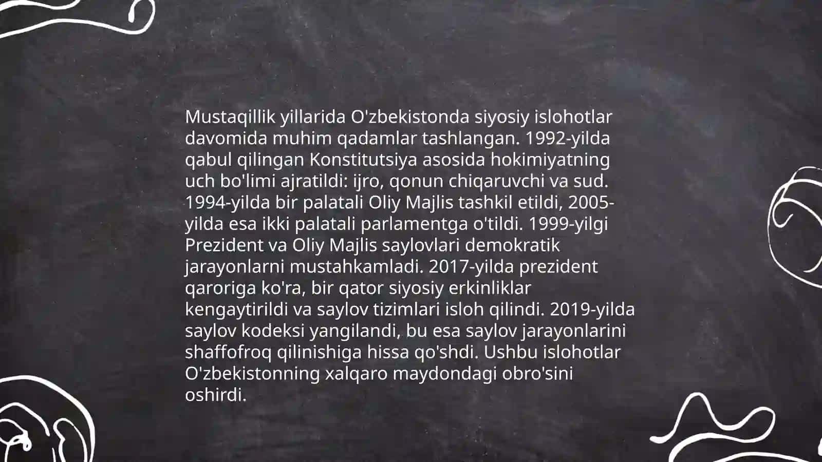 Oʻzbekistonning eng yangi tarixi” 4