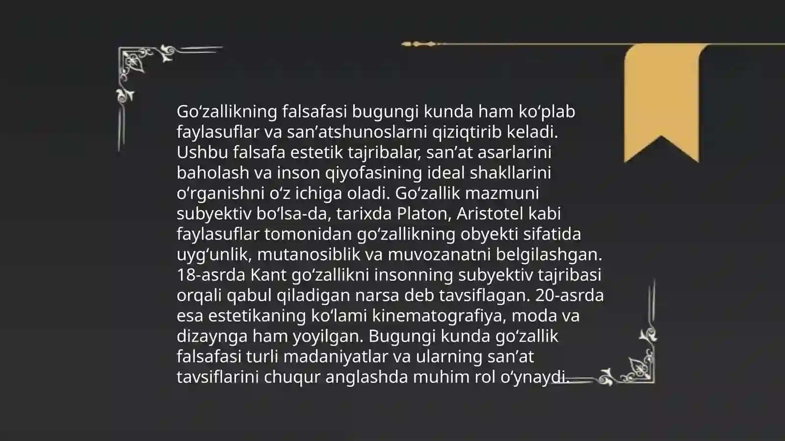Estetik nazariyalar 4