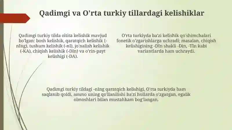 Kelishik tushunchasi va uning tarixiy ildizlari 4