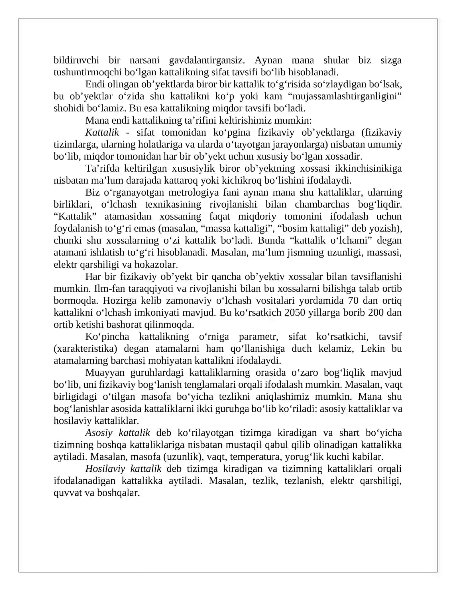 Kаttаliklаr vа birliklаr tizimi 4