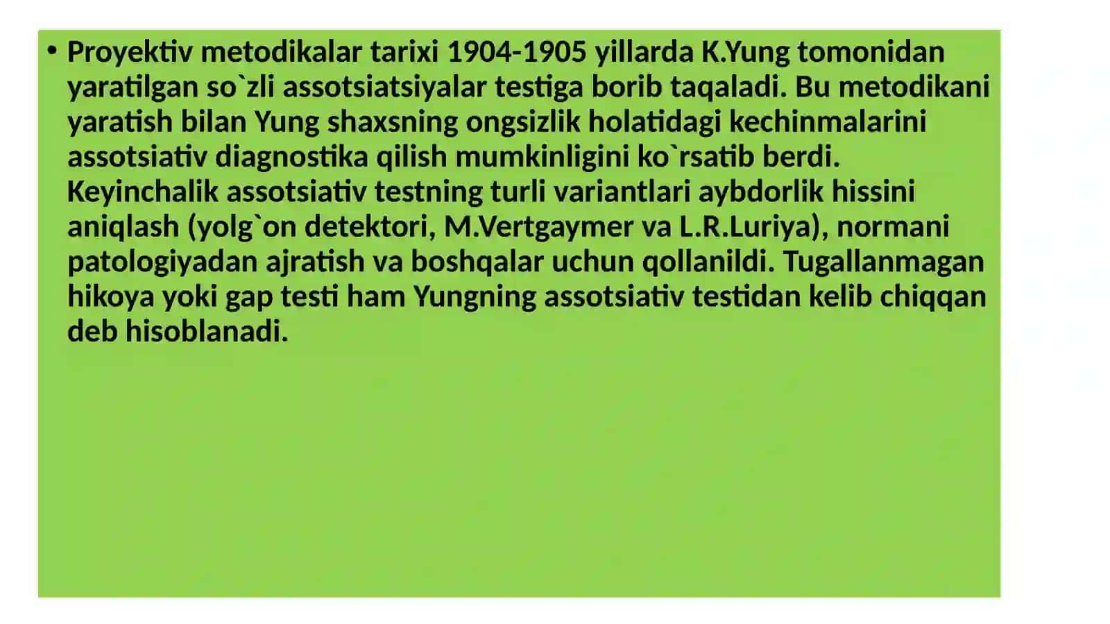 Proyektiv psixodiagnostikasi 4