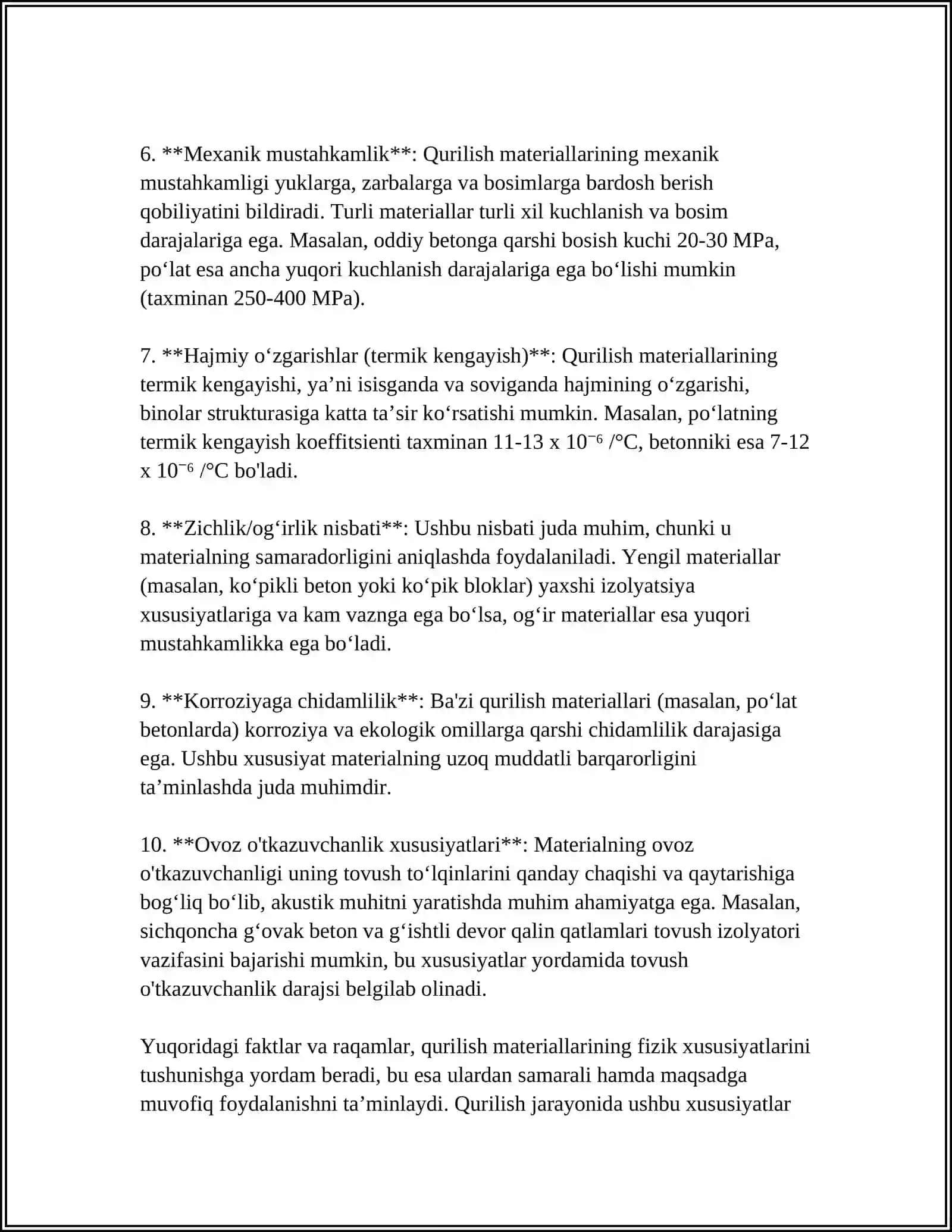 QURILISH MATERIALLARINING MUSTAHKAMLIGINI ANIQLASH USULLARI 4