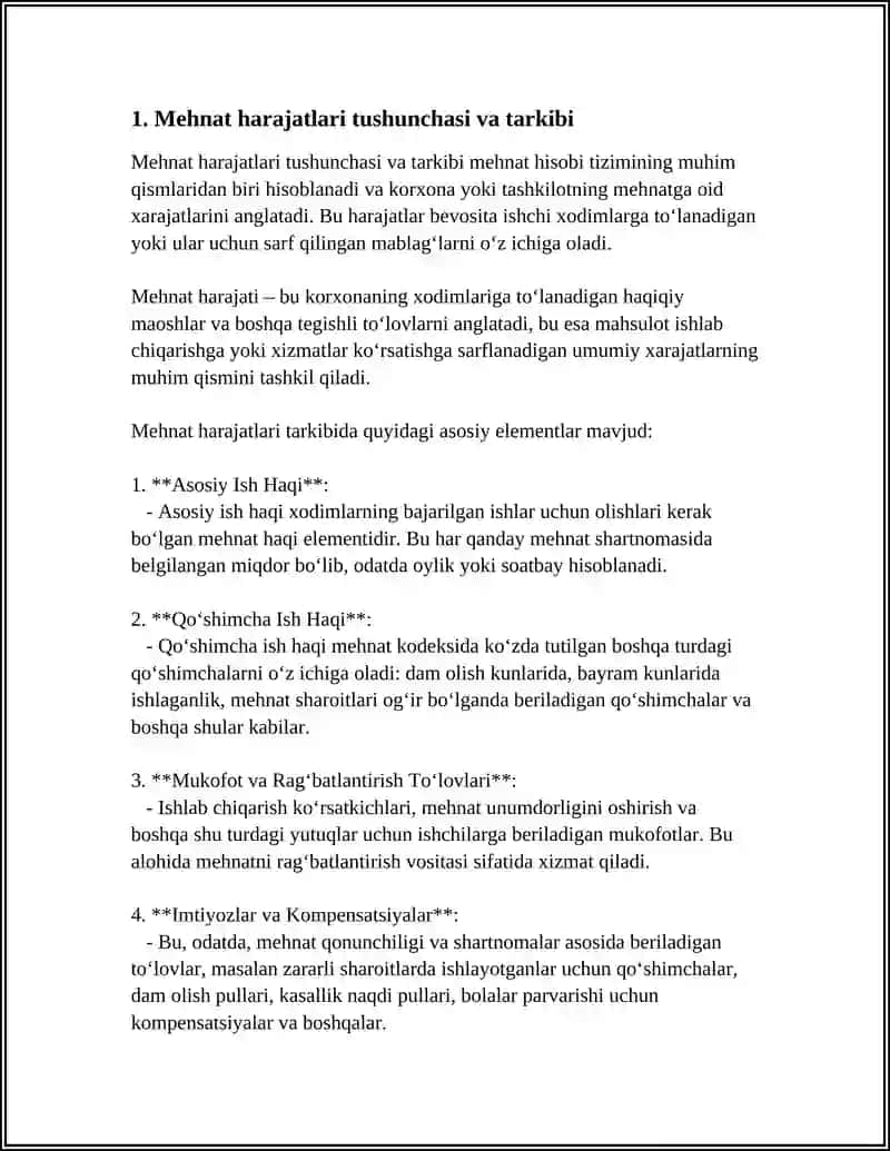 MEHNAT HARAJATLARI HISOBI 4