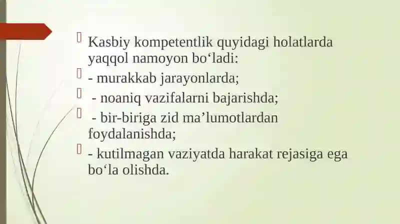 Kasbiykompetentlikfaniningmazmuni 4
